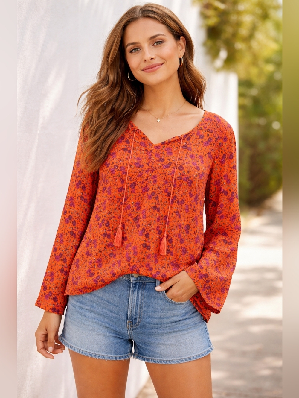 Old Navy V-Neck Tunic Top